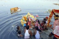 Immersion of Durga Idols