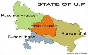 Uttar Pradesh to Be Divided Into 3 States...