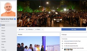 PM Modi Facebook Fans - 14 To 42 Million, To 100 Million Soon...
