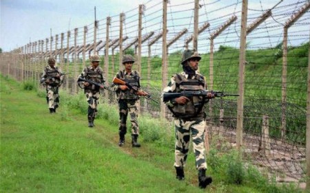 Mortar Shell Fired By Pakistan Army At Jammu And Kashmir Indian Posts