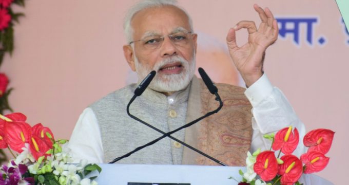 PM Modi takes a jibe at SP-BSP alliance in UP with ‘SARAB’ acronym