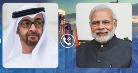 Pm modi telephonic conversation with crown prince of abu dhabi our voice, werindia