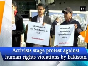 protest against human rights violations by Pakistan in Geneva our voice, we r india