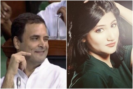 NO BOTHER - NO HARM - AN ACTESS IN IN LOVE WITH RAHUL GANDHI