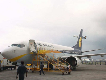 Jet airways stooped at Delhi airport , ourvoice, werIndia