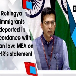 MEA on statement by experts under OCHR on Rohingyas, ourvoice, werIndia