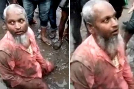 Muslim man assaulted in Assam for selling beef and forcefully fed pork