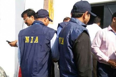 NIA carried out searches in Hyderabad's Mailardevpally, against IS module