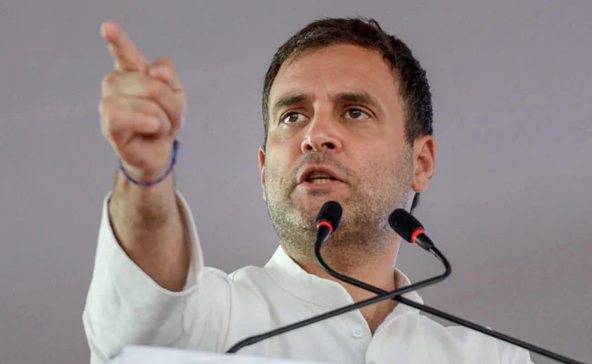 Rahul Gandhi asks Modi if he can hold a rifle