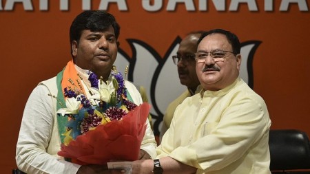 Gorakhpur MP from SP Praveen Nishad Joins BJP