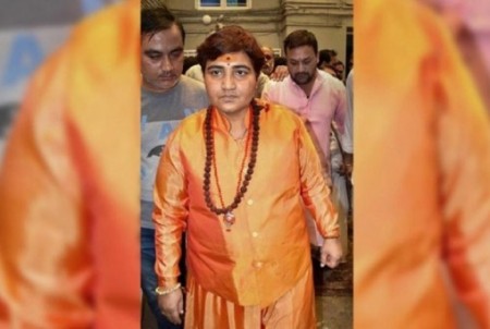 sadhvi pragya singh thakur controversial comment on ex mumbai ats chief late hemant karkare
