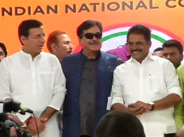 shatrughan sinha joins congress says was disowned by one man party bjp due to his closeness with advani