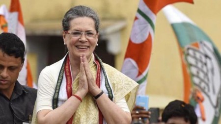 sonia gandhi will be file nomination today from raebareli