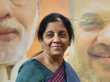 Nirmala Sitharaman appointed as the Finance Minister of India at a time of economic stress