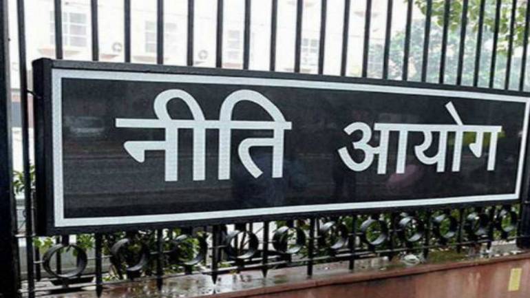 Initiative On Niti Aayog Plan Fifth Meeting Of Council New Delhi