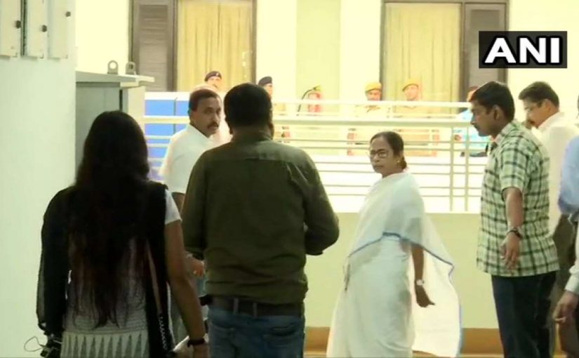 Mamata Banerjee meets doctors and assures them of their safety