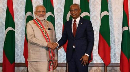 Maldives confers PM Modi with Highest Civilian Award