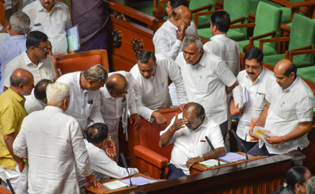 Karnataka MLA's get permission not to attend the Floor Test on Thursday