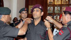 Indian Cricketer MS Dhoni Requests Indian Army For Parachute Training