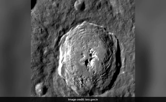ISRO Chandrayaan-2 captured Images of Craters Revolving in Moon
