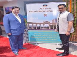 Al-Farabi National University Collaborate On Cultural Education India Kazakhstan