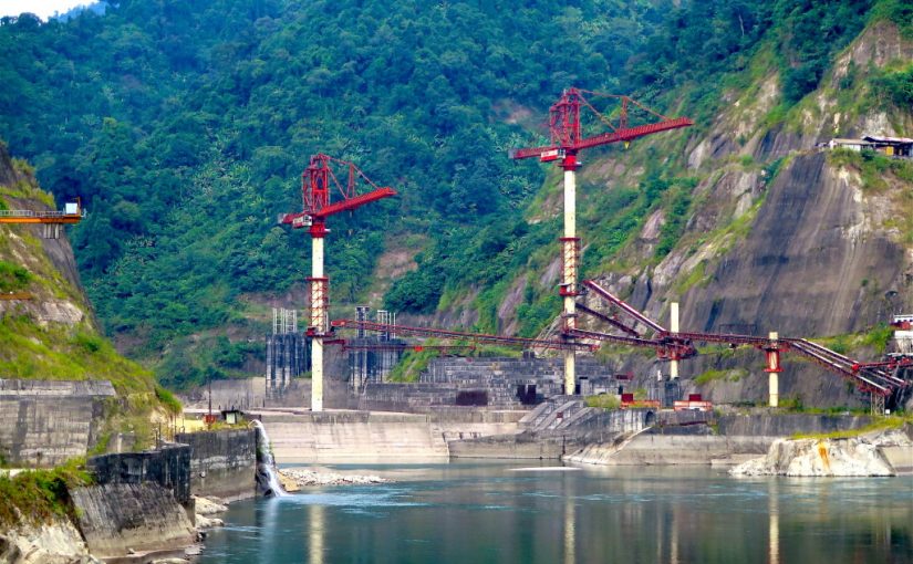 Blockade By Asom Jatiyatabadi Yuva Chatra Parishad’s On Hydroelectric Project Subansiri Dam