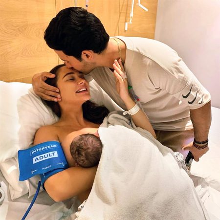 Amy Jackson And Her Fiancee George Panayiotou Blessed By Baby Boy