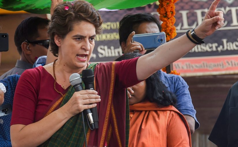 Congress Member Priyanka Gandhi Attacks BJP Late Response On Rape Accused BJP leader Swami Chinmayanand.