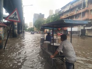 Mumbai City On Red Alert As Rain Water Ponders Including Adjoining Areas