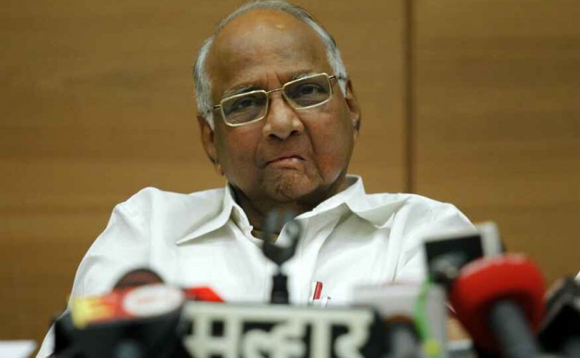 BJP Finds Hard To Play Against Sharad Pawar In Assembly Polls