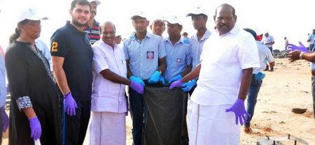 Centre's Swachh-Nirmal Tat Abhiyaan scheme: Beach Cleaning In Puducherry