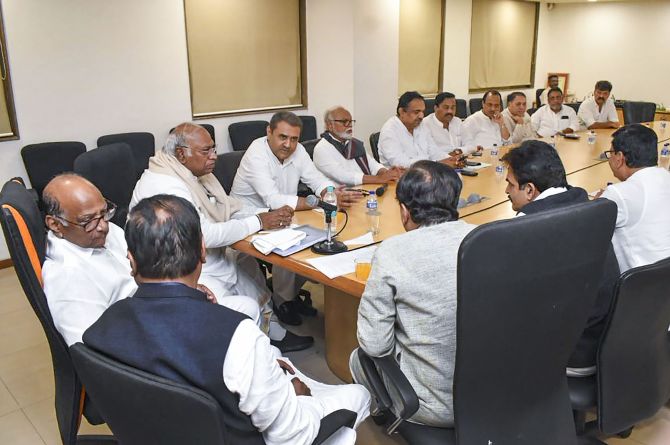 NCP-Congress Meeting In Mumbai To Discuss On Common Minimum Programme