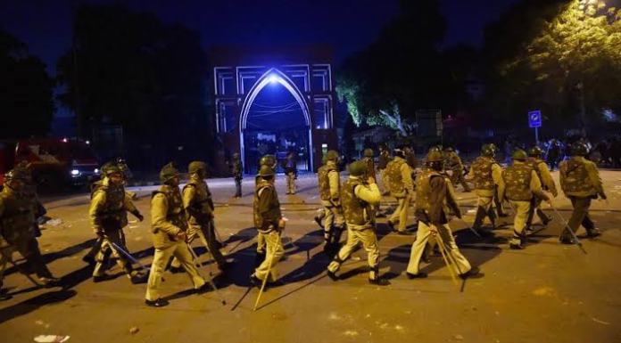 Violent Student and Other Protestors