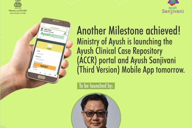 Ayush Minister To Launch The Repository Portal & Ayush Sanjivani App Tomorrow