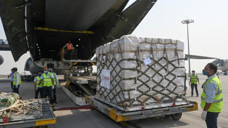 Foreign Aid dispatched to States