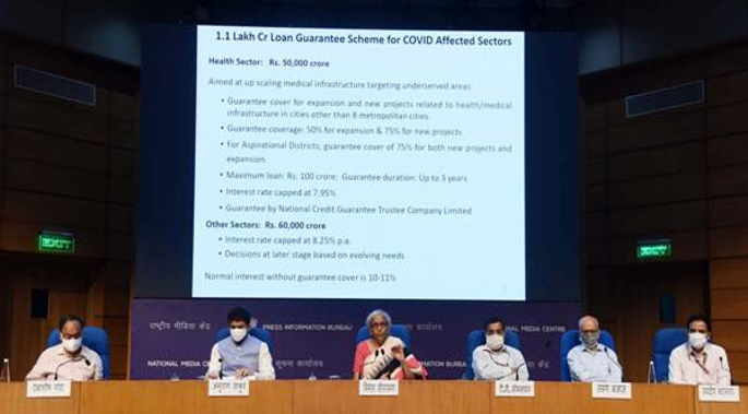 Finance Minister Smt. Nirmala Sitharaman announces relief package of Rs 6,28,993 crore to support Indian economy in fight against COVID-19