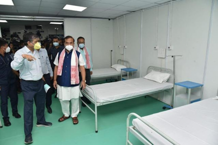 Happens Only In India - 300 Bed Covid Hospital Built in Assam By DRDO In Just 20 Days, Starts Operations