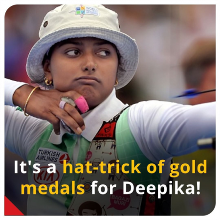India’s Pride Deepika Kumari On Target, Gold Rush For India At Archery World Cup Stage 3