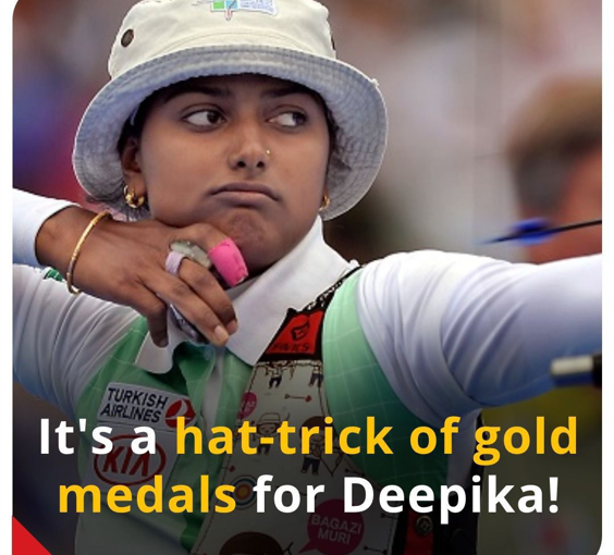 India’s Pride Deepika Kumari On Target, Gold Rush For India At Archery World Cup Stage 3