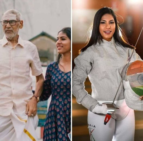 A Priest’s Daughter Is The First INDIAN Fencing Player To Win a Match at Olympics