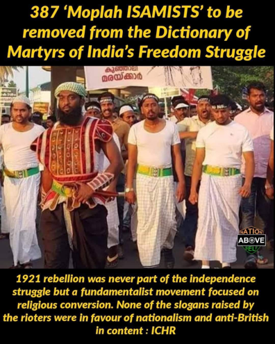 387 ‘Moplah Martyrs’ To Be Removed From The Dictionary Of Martyrs Of India’s Freedom Struggle