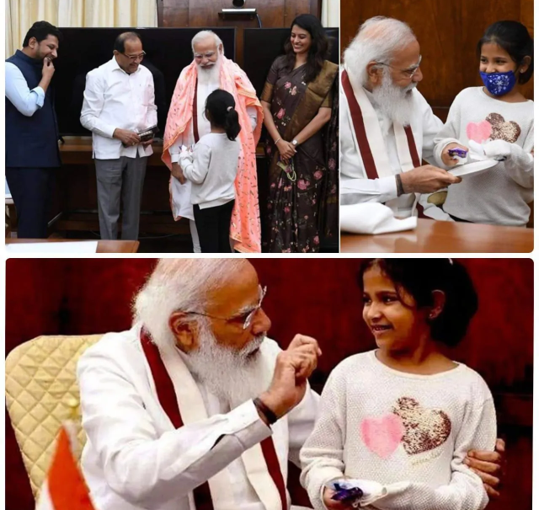 Beloved PM Of All : A 10 - Year Old Modi Fan Mails From Her Papa‘s Laptop, “ I Want To Meet You, Sir?”