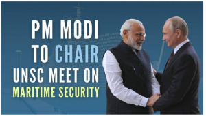 PM Modi To Chair UNSC High-level Open Debate On 'Enhancing Maritime Security'