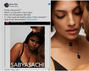 A Lingerie Campaign Or Mangalasutra Campaign? Ace Designer Sabyasachi Mukherjee Trolled For Obscene Mangalasutra Ad