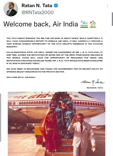 As Air India CAmes Home To The Tatas, Read About Jawaharlal Nehru’s Blunder And How JRD Tata Was Anguished By The Move