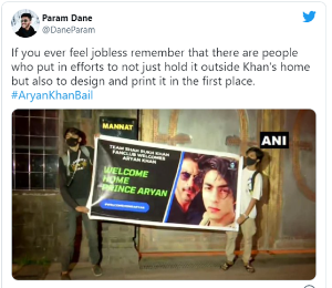Coming Home After A Big Achievement! ‘Welcome Home Prince Aryan’: Bail Celebrations For SRK’s Son Spark Mockery, Netizens Question Cracker Hypocrisy