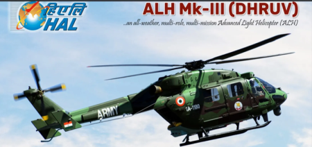 Defence Acquisition Council To Purchase 25 Advanced Light Mark III Helicopters from HAL