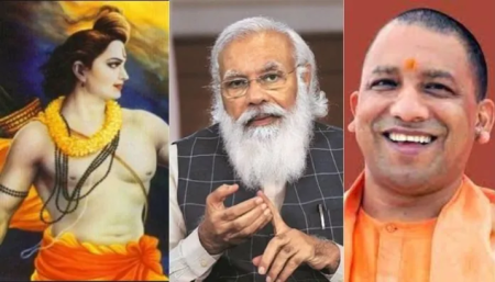 PM Modi Challenges Yogi Adityanath, Asks PMAY Beneficiaries To Light 18 Lakh Diyas And Surpass Ayodhya’s Record