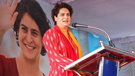 Priyanka Gandhi Ducks Question On Congress MLA’s Son Accused Of Rape While Preaching Women Empowerment In UP