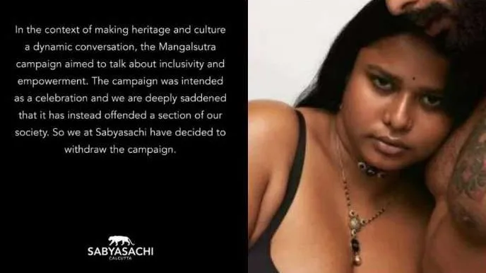 It Is Okay To Hurt Hindu Sentiments: Sabyasachi Withdraws Controversial Mangalsutra ad, Offers No Apology